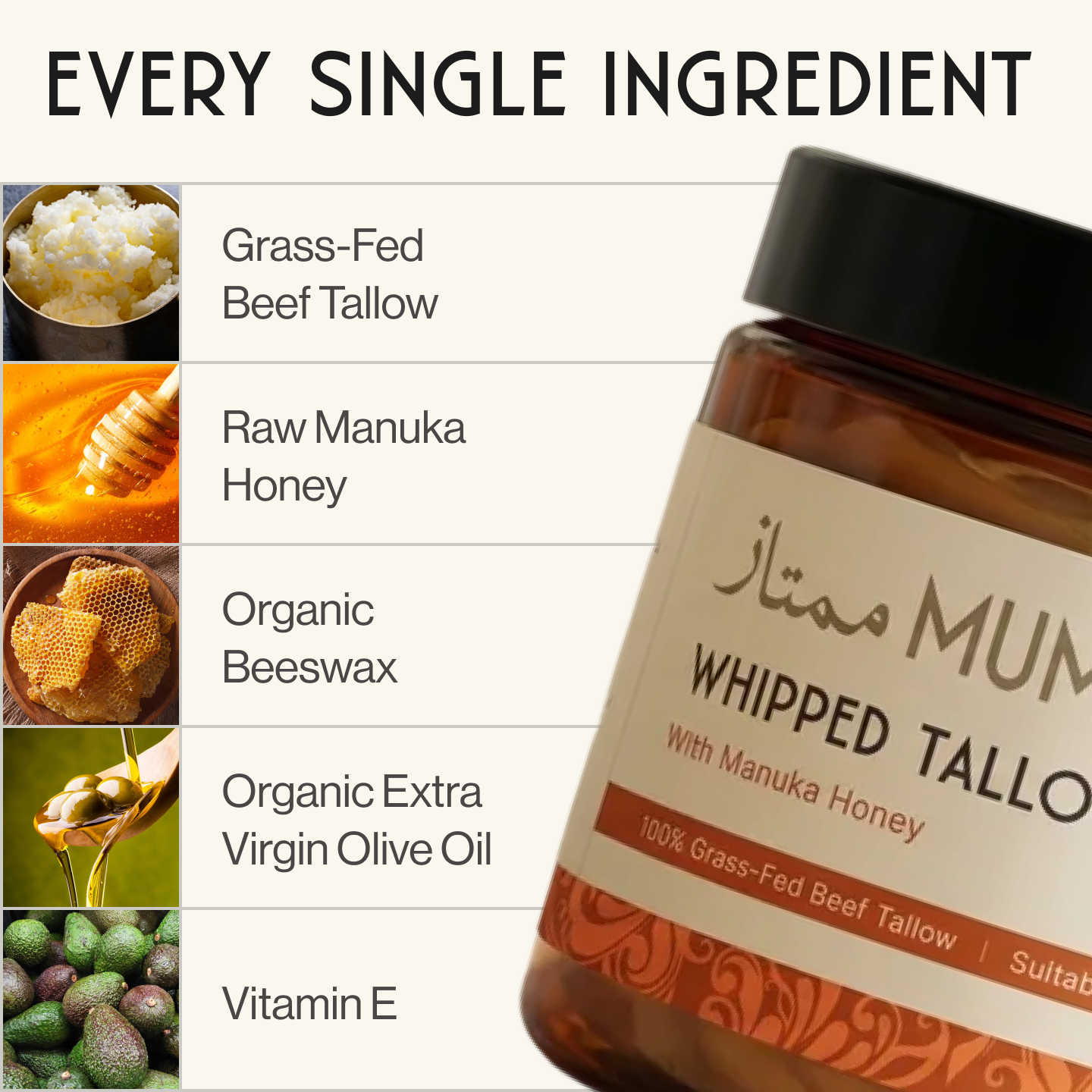 Whipped Tallow Balm