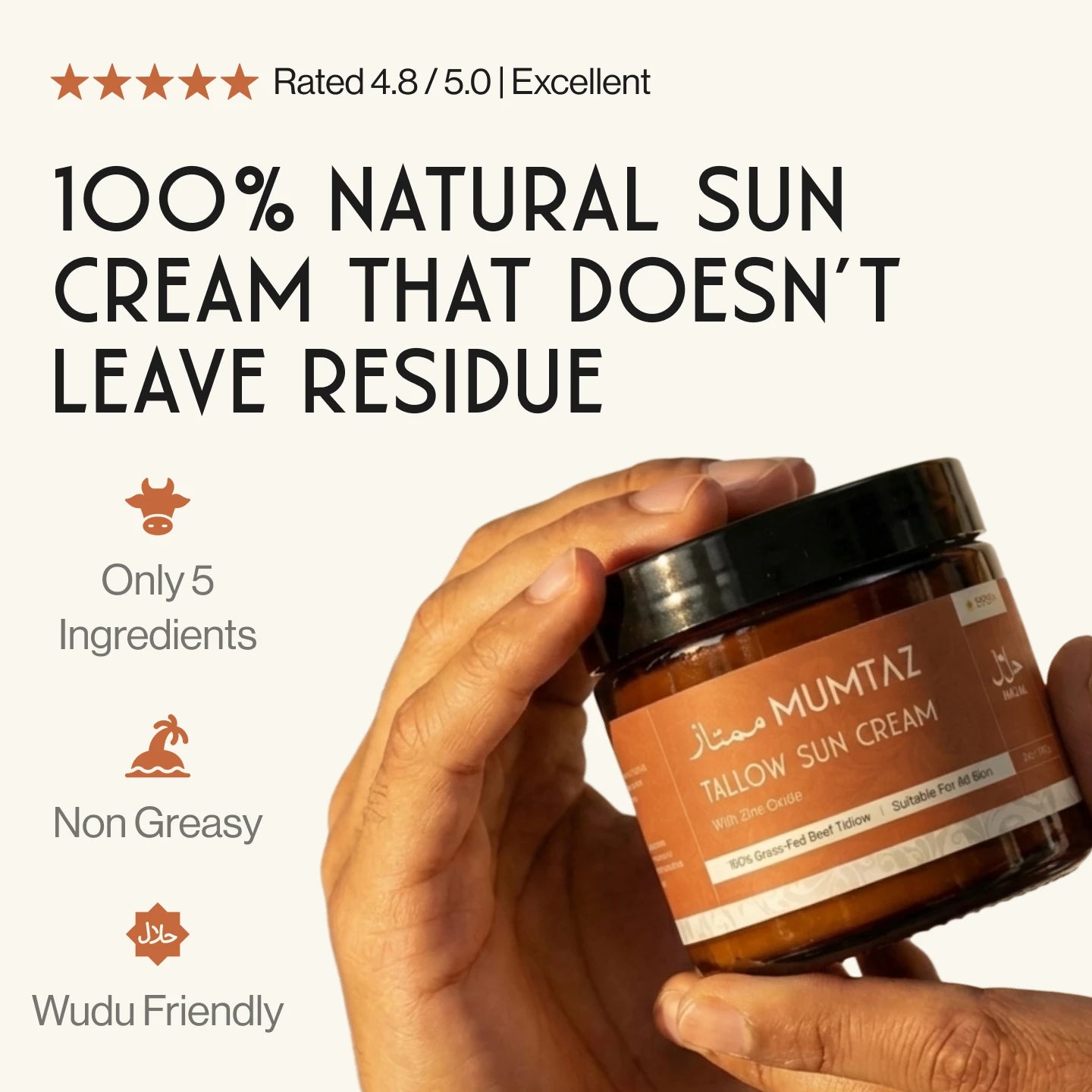Tallow Sun Cream